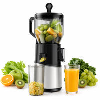 extractor de zumos de prensado en frio 250 w boca ancha de 160 mm funcion inversa jarra de 15l