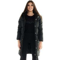 leone 1947 abrigo woman hoody nylon jacket blackout para mujer