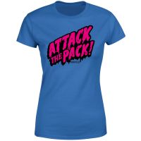morvelo attack of the pack womens t-shirt - blue - xs - blue