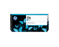 hp 730 tinta cian 300ml p2v68a