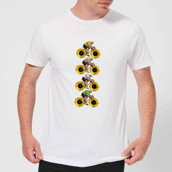 Mark Fairhurst Tournesol Riders Men's T-Shirt - White - S - White