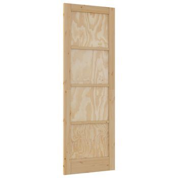 Puerta Interior Natural 73,5 X 211 Cm Madera Contrachapada Vidaxl