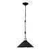 colgante med soga 1xe27 negro cuerda de canamo regx35d