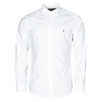 polo ralph lauren camisa manga larga chemise ajustee en oxford col boutonne logo pony player multico para hombre