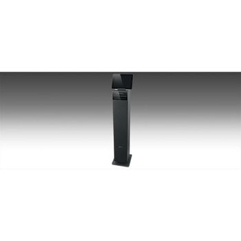 Bluetooth Tower Speaker With PLL Radio, CD & USB Port 100cm Black + LED Display