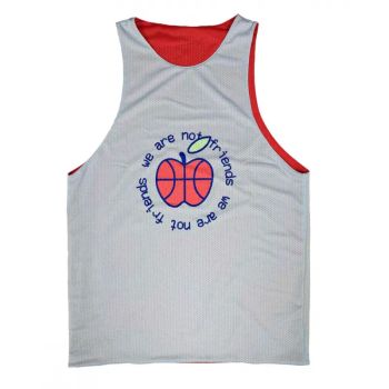Camiseta Baloncesto We Are Not Friends Reversible