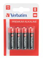 pilas alcalina aa pk4 verbatim