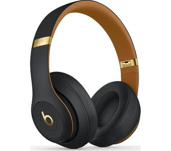 BEATS Studio 3 Wireless Bluetooth Noise-Cancelling Headphones - Midnight Black, Black
