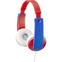 jvc tinyphones kids headphones - blue  red blue
