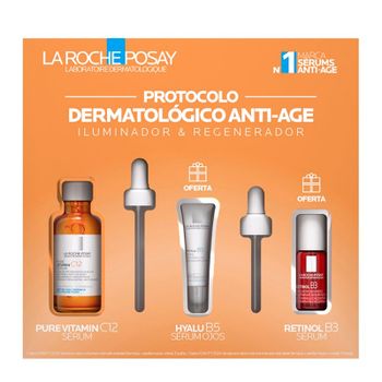 La Roche Posay Cosmética Facial Vitamina C12 - Retinol - Hyalu Set