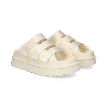 Ugg Sandalias Con Plataforma Mujer - Blanco Talla 9