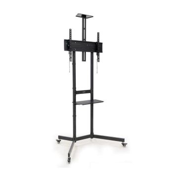 Soporte para TV TooQ NEFERTITI FS1151M-B suelo ruedas altura e inclinación ajustables