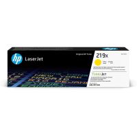 cartucho toner hp 219xl terrajet amarillo original alto rendimiento 2500 paginas