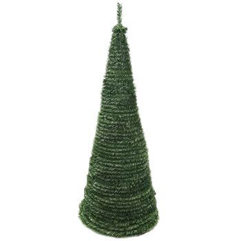 Árbol De Navidad Klack Popup 210 Cm – Plegable, Verde | Montaje Rápido Y Fácil Almacenaje