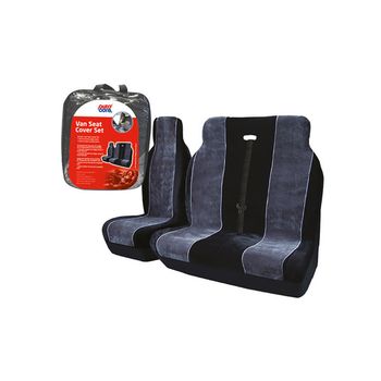Velour Van Seat Cover Set