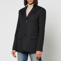 ami wool-gabardine blazer - fr 46uk 18
