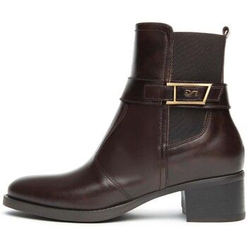 NeroGiardini Botines Manolete Tr Brescia 894 T.Mor para mujer