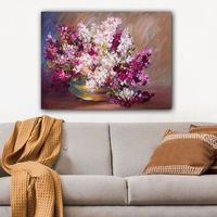 pintura decorativa lienzo 29212374570100 multicolor 70x100 cm