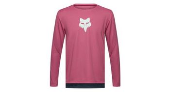 Camiseta de manga larga fox ranger berry roja para ninos