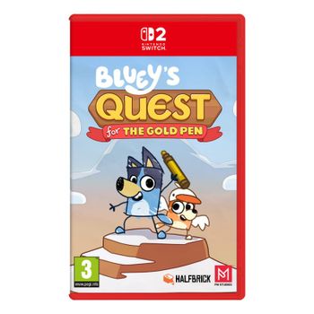 Bluey's quest for the Gold Pen - Switch 2 Edition
