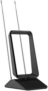 One For All - Antena Interior de TV Full HD recibe TDT - Rango 25km - Negra - SV9460