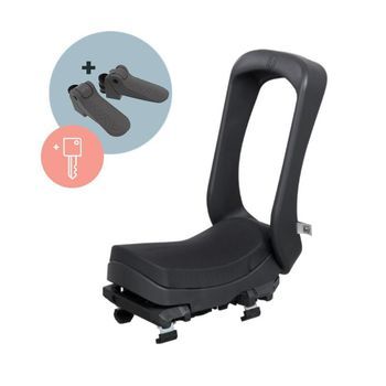 Asiento Maletero Urban Iki Junior Negro/negro Set Cerradura Con Llave