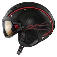 casco kask sp-6 limited race carbon negro-rojo l 58-62 cm