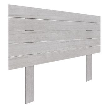 Cabecero De Madera Reciclada Dm Estilo Palet Horizontal Con Patas 110x115cm Camas 110 - Ártico
