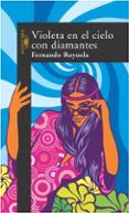 violeta en el cielo con diamantes