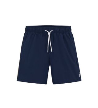 BOSS para hombre. 50491594 Bañador Iconic marino (L), Beachwear, Poliéster