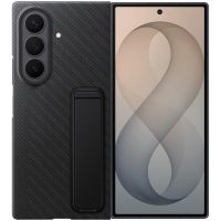 funda para movil samsung carbono negra con soporte para galaxy z fold8 ultra