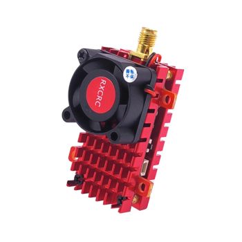 EWRF 5.8G 48CH 2W RP-SMA hembra Pitmode 200mW/500mW/1000mW/2000mW transmisor FPV con micrófono incorporado para dron RC
