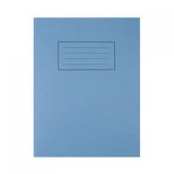 Silvine 9x7 Exercise Book 7mm Square Blue PK10