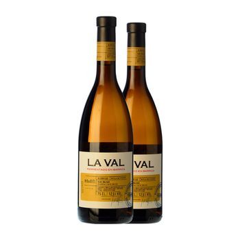 La Val Vino Blanco Fermentado En Barrica Rías Crianza 75 Cl 12.5% Vol. (pack De 2 Unidades)