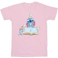 disney camiseta reading reading a book para nina