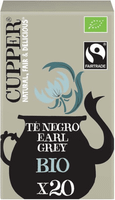 cupper te negro earl grey bio 20 bolsitas
