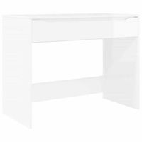 escritorio alto brillo 100 x 50 x 78 cm madera de ingenieria vidaxl
