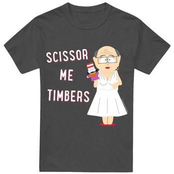 South Park Tops y Camisetas Scissor Me Timbers para mujer