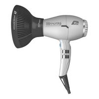 secador de pelo parlux digitalyon plateado ionico 2 pcs