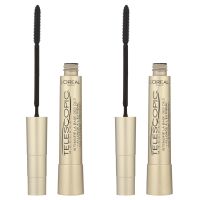 loreal paris telescopic mascara duo bundle - black