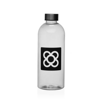 Botella en polietireno negro 1 l