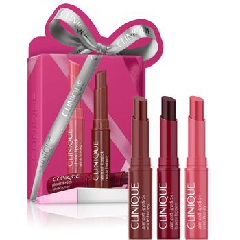 Clinique Almost Lipstick Honey Shades Makeup Gift Set 