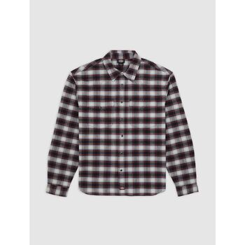Dickies Camisa manga larga JOHNSONVILLE DK0A87PWBLK1-BLACK para hombre