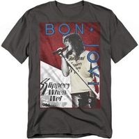 bon jovi camiseta 86 tour para mujer