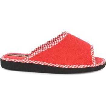 Doctor Cutillas Pantuflas 24502 rojo para mujer