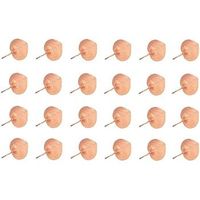 pack 24 pay pay mediano color natural  pack 24 abanico de palma 24x38cm