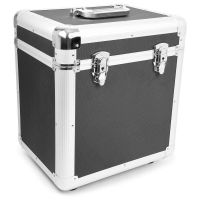 maleta para discos de vinilo power dynamics rc100 12 75 lps