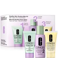 clinique healthy skin routine mini kit skin type dry combination