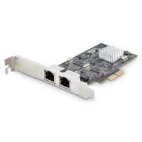 tarjeta de red startech i225-v pci express dual port 25 gbe nbase-t perfil bajo