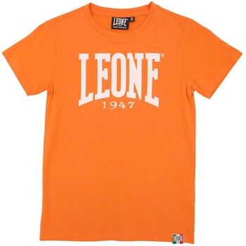 Leone 1947 Camiseta Boy Short Sleeves Big Logo para niño